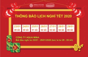 Thông báo lịch nghỉ tết 2020 Thông báo lịch nghỉ tết 2020