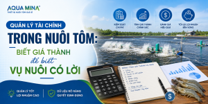 Quản lý tài chính nuôi tôm: Làm sao biết chắc vụ tôm có lời?