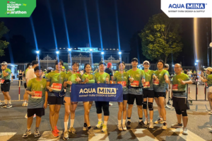 AQUA MINA lan tỏa tinh thần thể thao – Cùng nhau chinh phục cự ly 10km tại VPBank Ho Chi Minh City Music Half Marathon 2026
