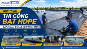 Proceso Estándar de Instalación de Geomembranas HDPE para Estanques Acuícolas