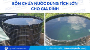 5 Giải Pháp Dự Trữ Nước Phù Hợp Trước Thời Tiết Khắc Nghiệt