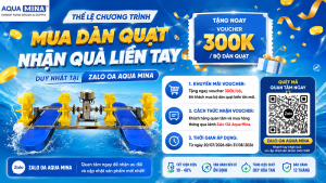 Aqua Mina - Ưu Đãi Đặc Biệt Chỉ Dành Cho Khách Hàng Zalo OA tháng 7