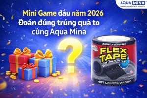 Mini Game đầu năm 2026 – Đoán đúng trúng quà to cùng Aqua Mina