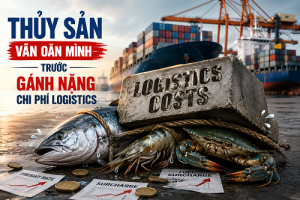 Thủy sản vẫn oằn mình trước gánh nặng chi phí logistics
