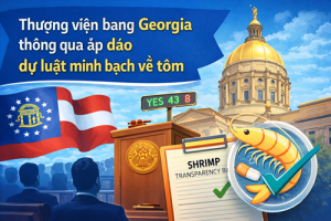 El Senado de Georgia aprueba de manera contundente el proyecto de ley de transparencia del camarón