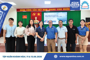 Ngày 1:  AQUA MINA Khởi Động Chuỗi Tập Huấn Kỹ Thuật