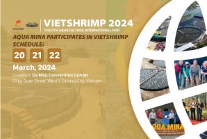 AQUA MINA Accompanies Vietshrimp 2024