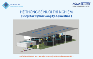 AQUA MINA đồng hành từ những ngày đầu cùng dự án hệ thống bể nuôi thí nghiệm tại Đại học Cần Thơ