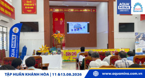 AQUA MINA Concluye 4 Días de Capacitación en Khanh Hoa – Impulsando Soluciones Eficaces para la Acuicultura
