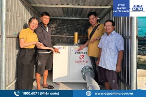 Máy thổi khí Turbo Thủy Sản 22kw & 15kw 35kpa | Hiệu Quả Vận Hành Thực Tế Tại Farm Khách Hàng Cùng Aqua Mina Tại Cà Mau