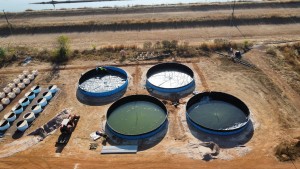 Construction of composite round tanks project in Darwin, Australia